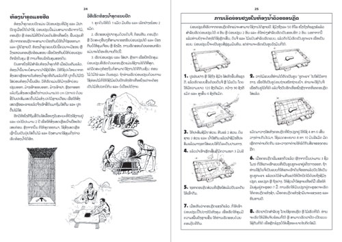 Samples pages from our book: Sanitation and Toilets