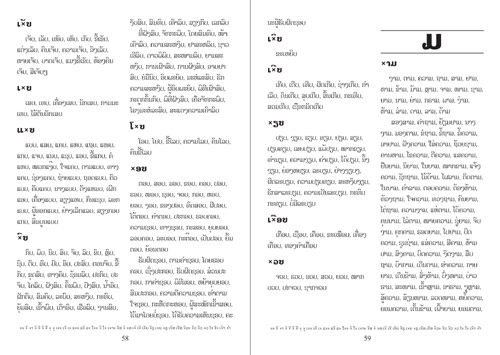 Samples pages from our book: Rhyming Dictionary